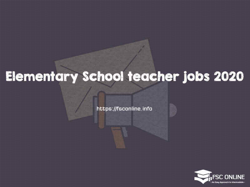 Elementary School Teacher Jobs 2020 in AJK How to Apply