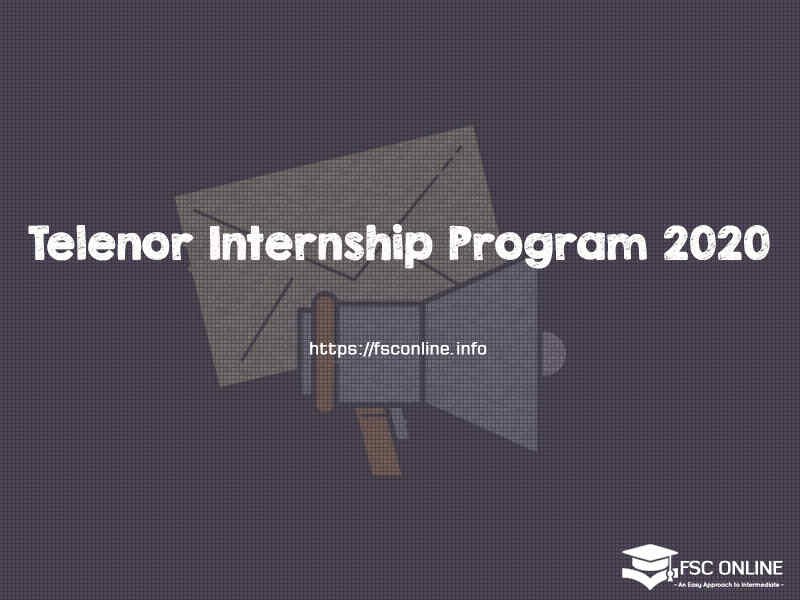 Telenor Microfinance Bank Internship Program 2020 Telenor Internship Program 2020