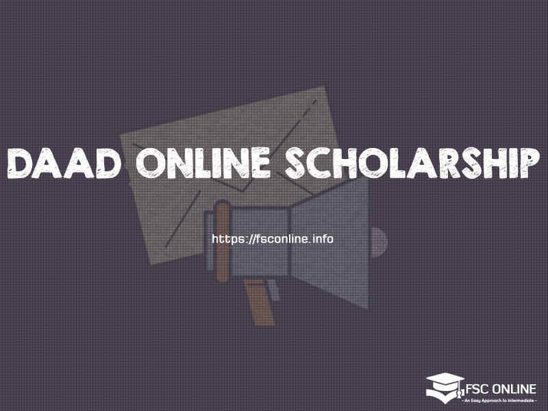 DAAD Offering an Online option for Scholarship DAAD ONLINE SCHOLARSHIP