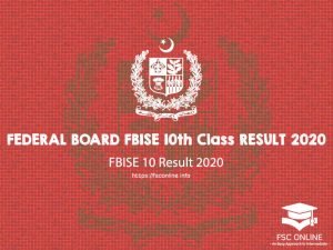 FBISE 10th Class result