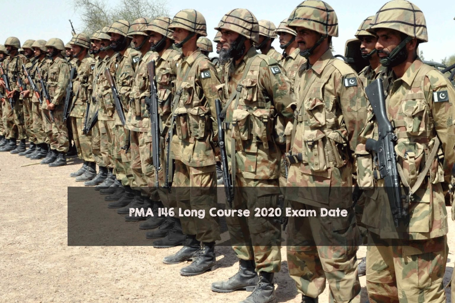 PMA 146 Long Course 2020 Exam Date