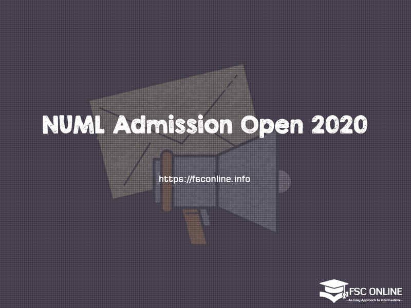 National University of Modern Languages NUML Admission Open 2020 NUML Admission Open 2020