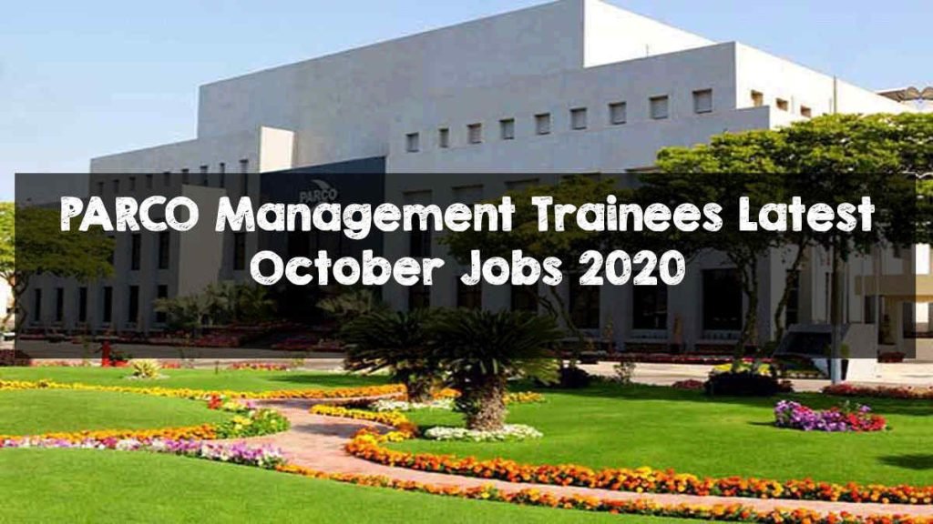 PARCO Management Trainees Jobs 2020