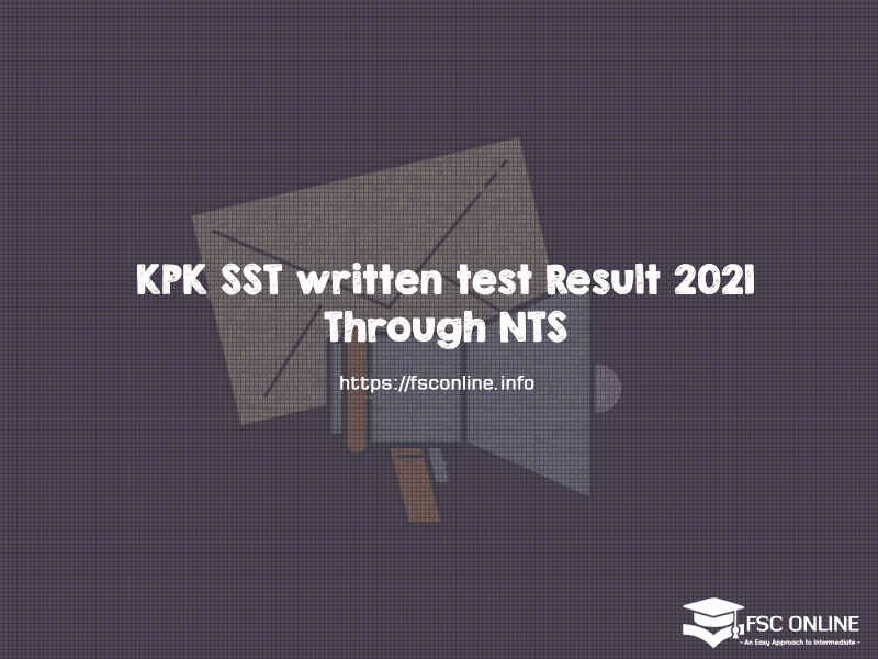 KPK SST Written Test Result 2021 Through NTS SST 2021 Answer Keys