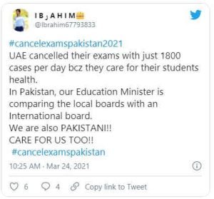 Cancel exam 2021 4