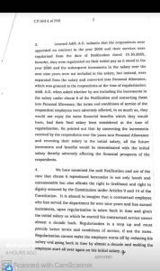 Supreme Court Pakistan Decision Regarding SED Educators Pay Protection