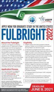 USEFP Fulbright Scholarship 2021