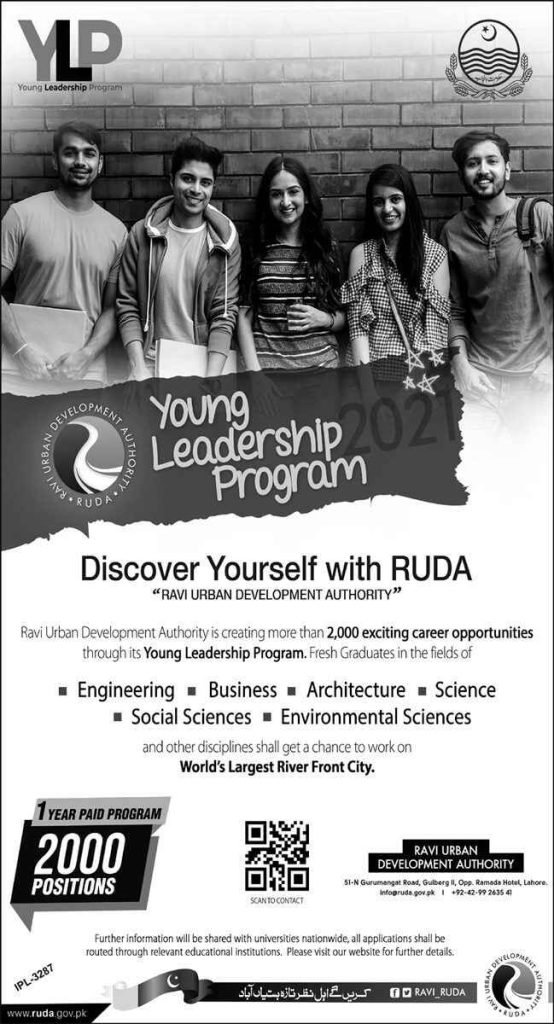 RUDA Young Scholarship Paid Program Under YLP | Apply Now