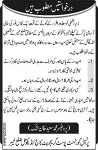 Govt Postgraduate College Landi Kotal Latest Jobs 2021 | Apply Now