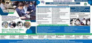 IBA Community Colleges and Schools Admission 2021-22 | Date Extended