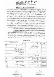 BISE DG Khan Matric Part-II (10th Class) Annual Exam Date Sheet 2021