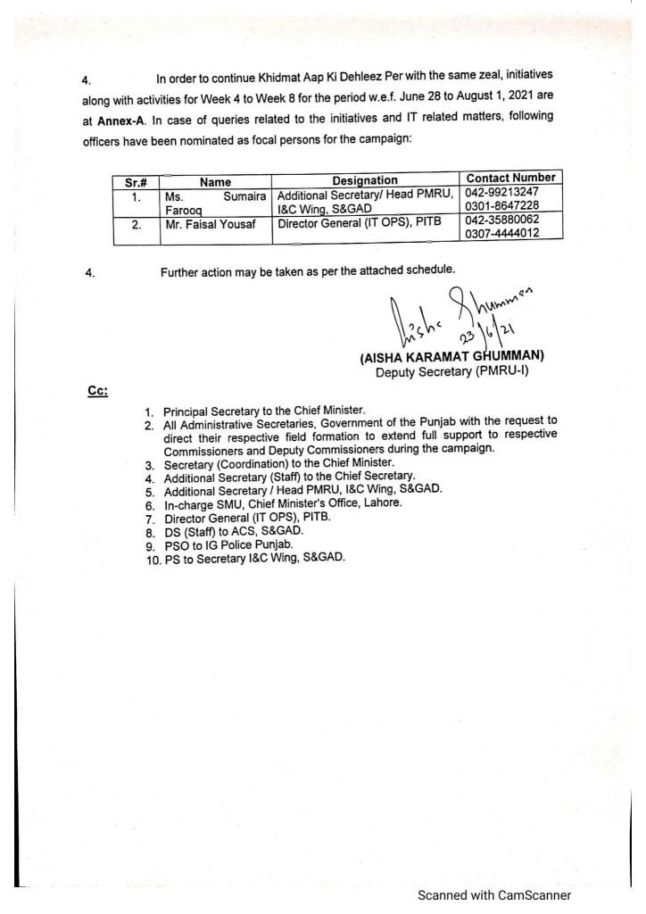 Khidmat AAP Ki Dehleez Par 2