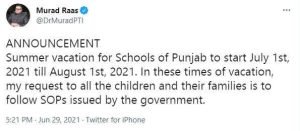 summer vacation 2021