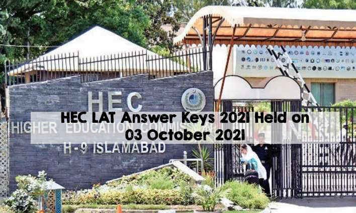 HEC LAT Answer Keys 2021 Held on 03 October 2021 HEC LAT Answer Keys 2021 Held on 03 October 2021