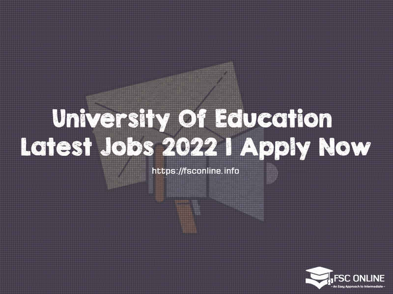 education university jobs 2022