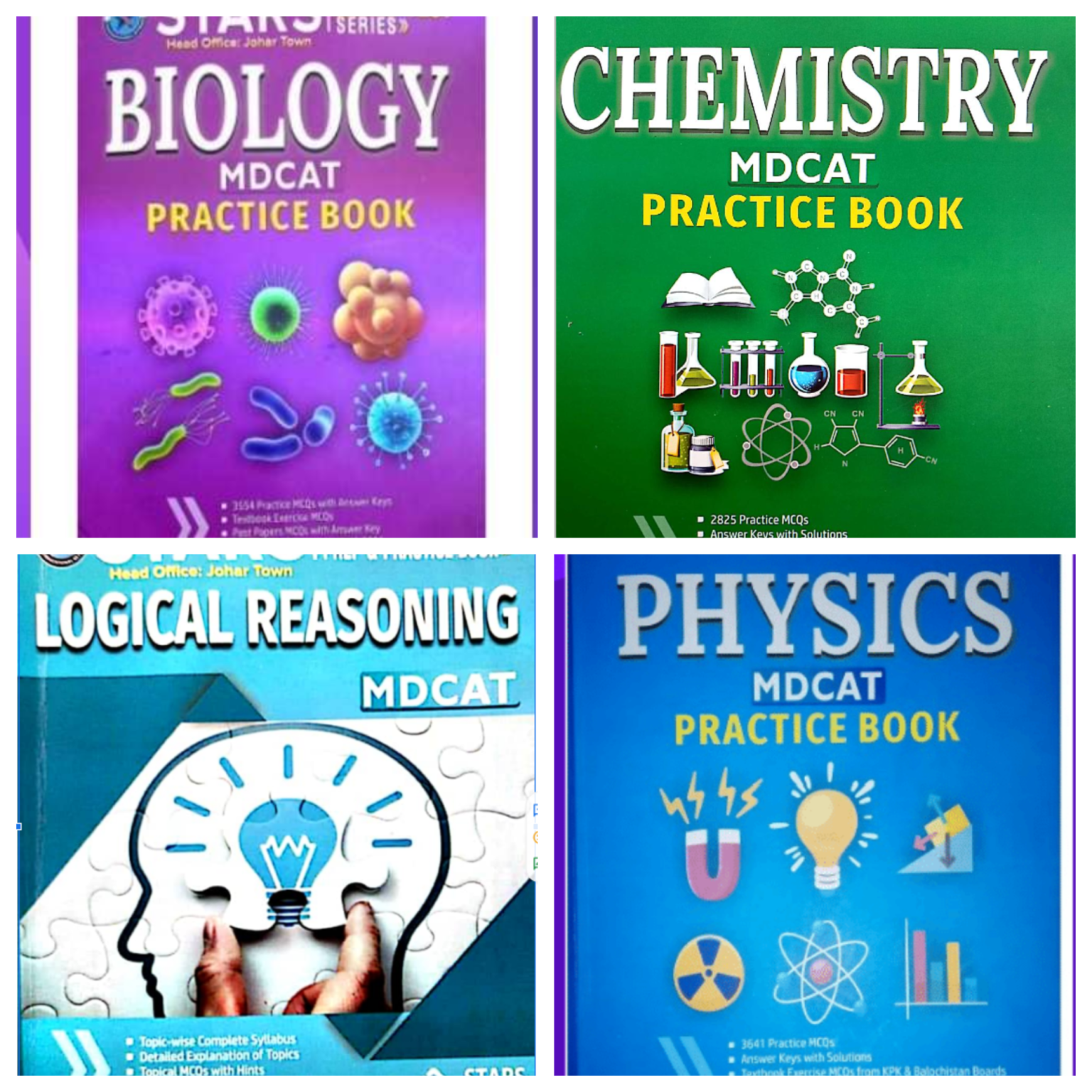 STAR MDCAT Practice Books 2022