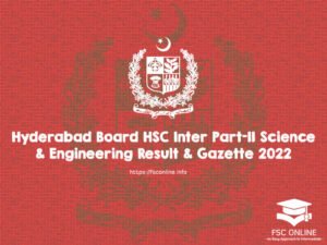 Hyderabad Board HSC Inter Part-II Science & Engineering Result & Gazette 2022
