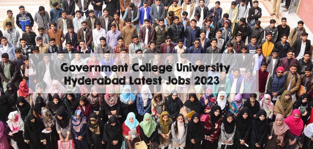 Government College University Hyderabad Latest Jobs 2023 