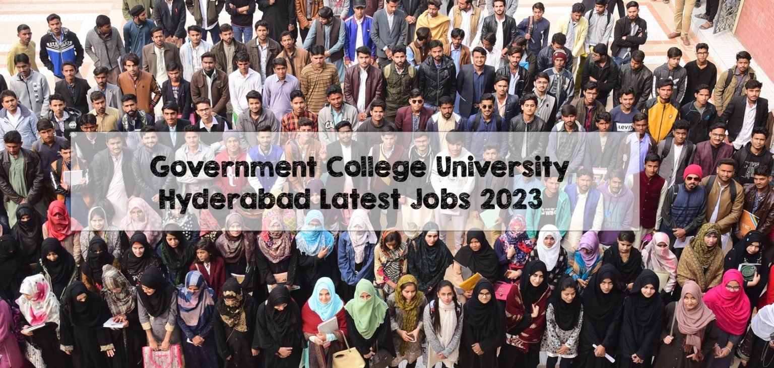 Government College University Hyderabad Latest Jobs 2023 