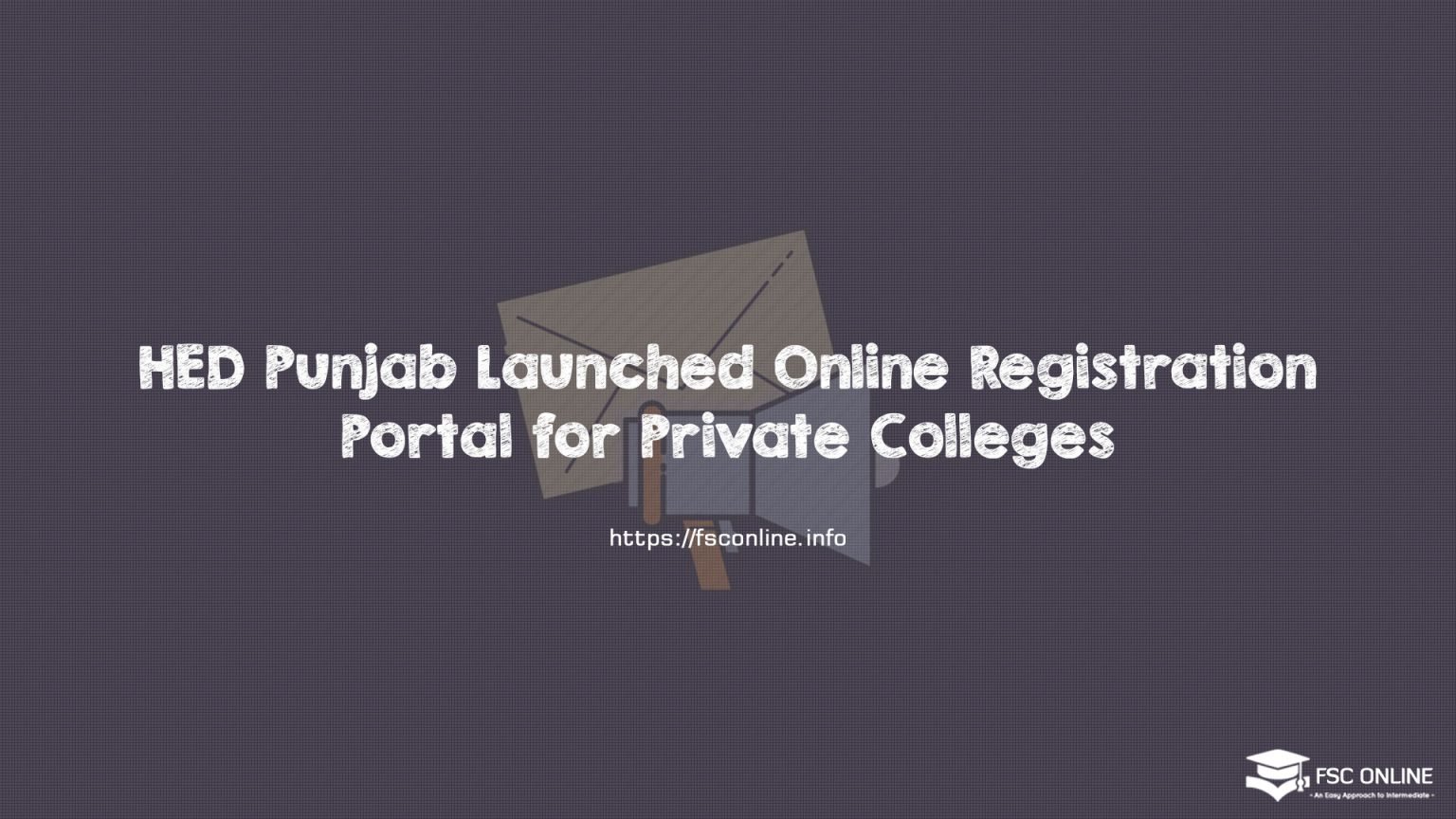 HED Punjab Launched Online Registration Portal for Private Colleges