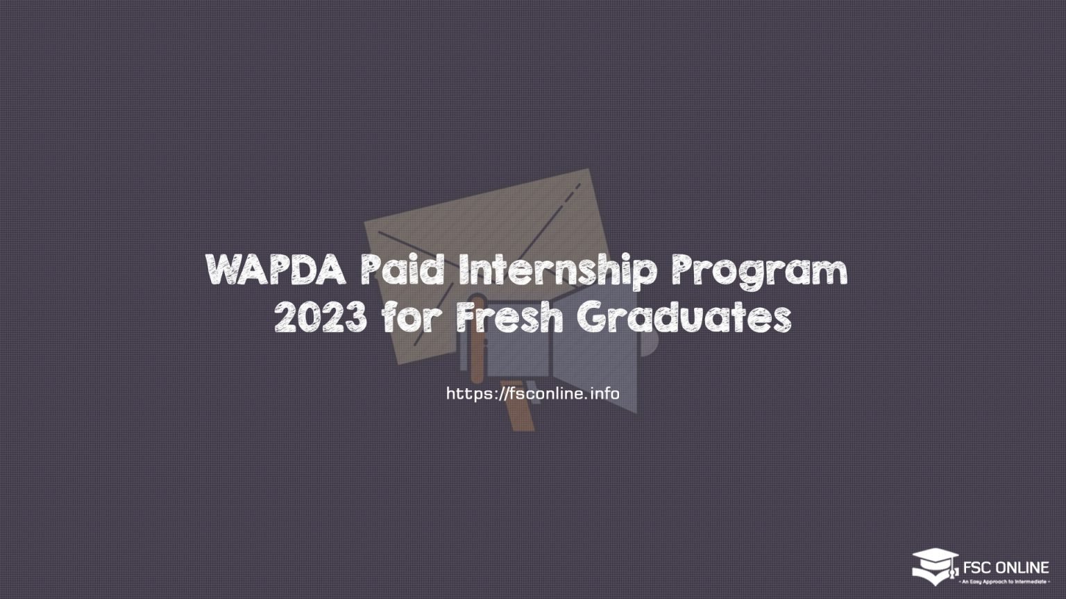 WAPDA Paid Internship Program 2023 for Fresh Graduates