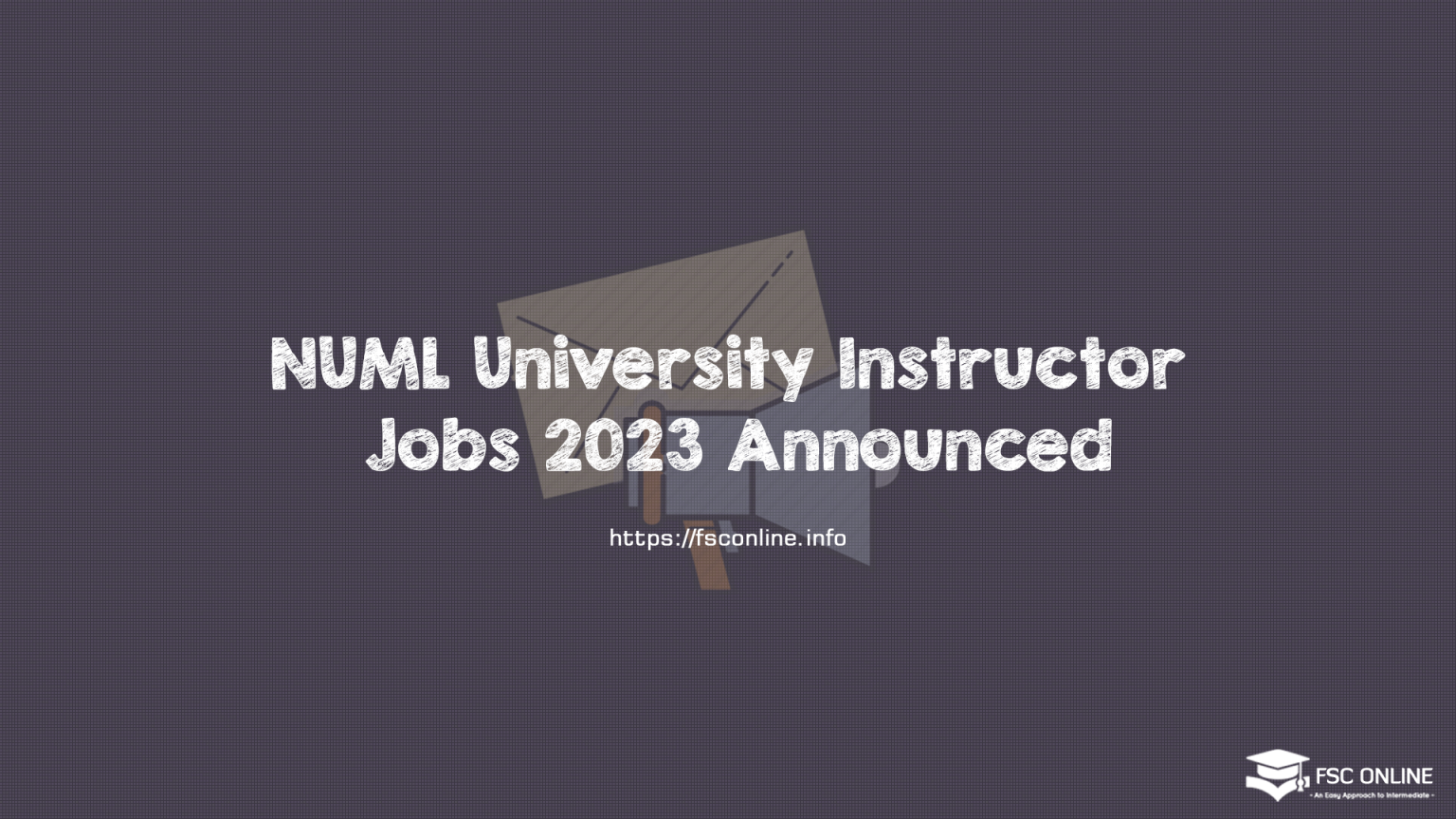 NUML University Instructor Jobs 2023 Announced NUML University Instructor Jobs 2023 Announced