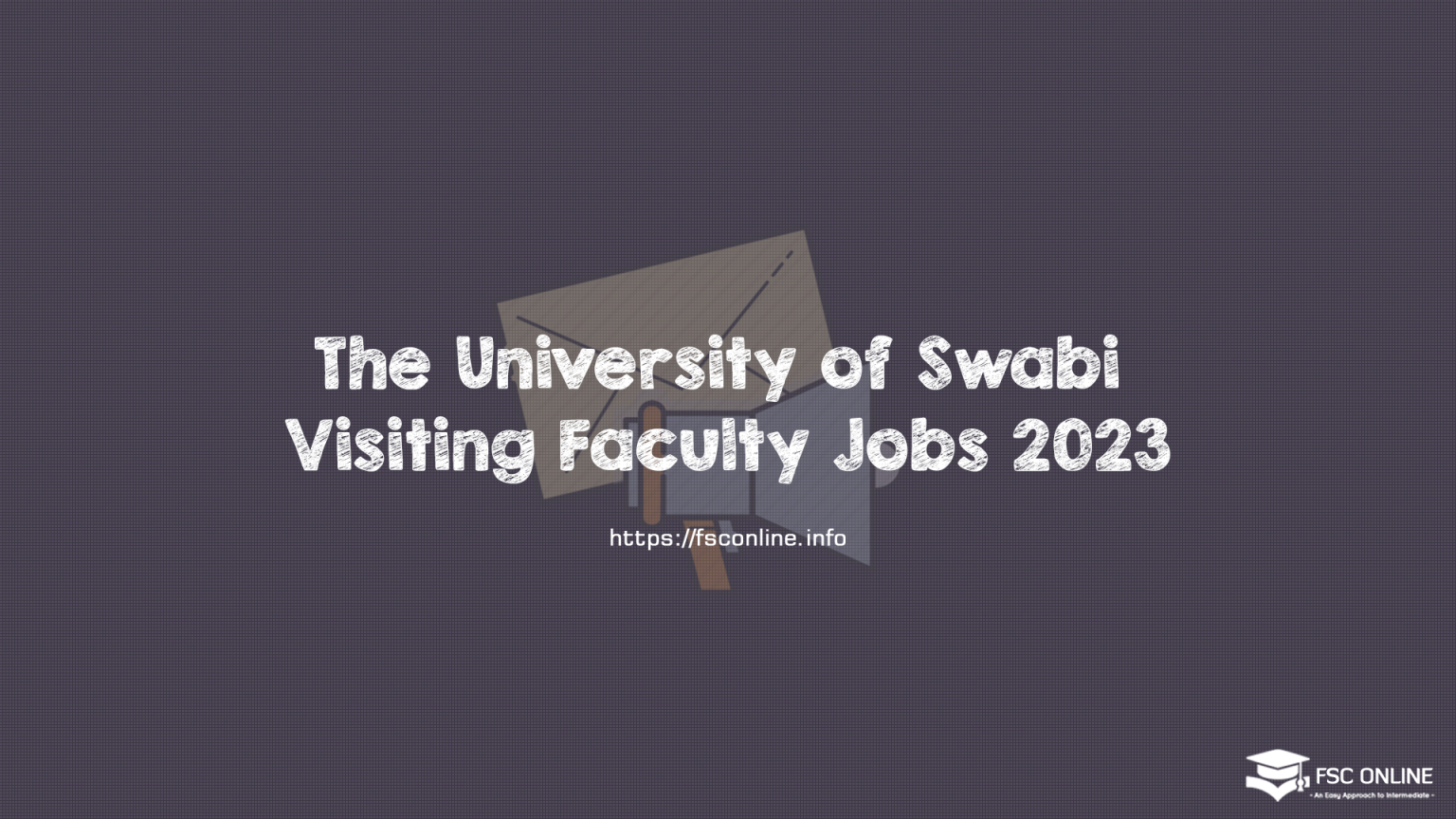 The University of Swabi Visiting Faculty Jobs 2023 The University of Swabi Visiting Faculty Jobs 2023