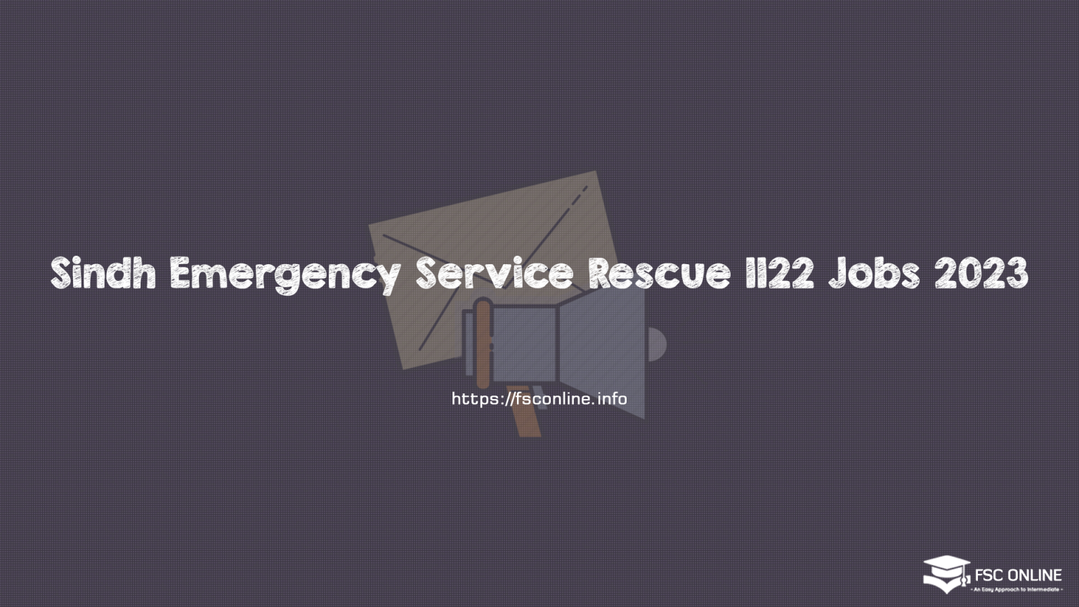 Sindh Emergency Service Rescue 1122 Jobs 2023