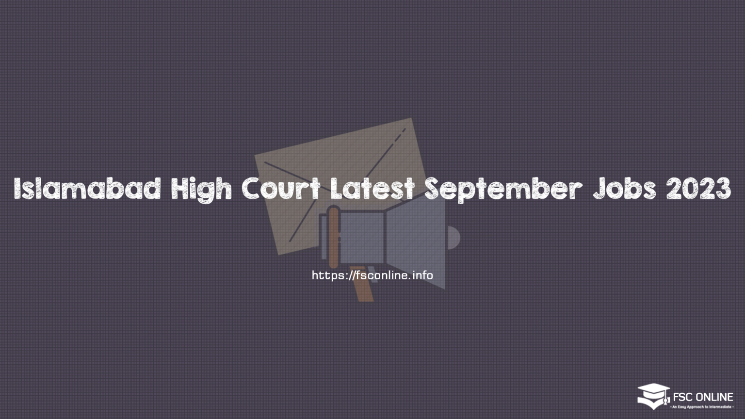 Islamabad High Court Latest September Jobs 2023 Islamabad High Court Latest September Jobs 2023