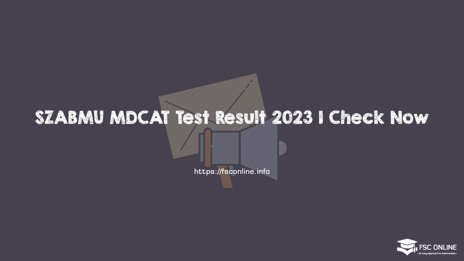 SZABMU MDCAT Test Result 2023 | Check Now